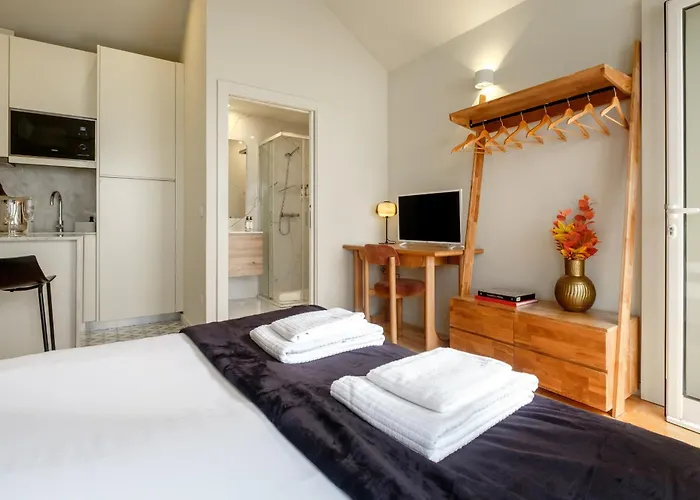 Luxury Style 5 With Ac Downtown Near Metro 포르투