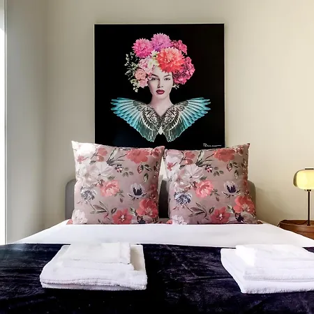 Apartment Luxury Style 5 With Ac Downtown Near Metro *